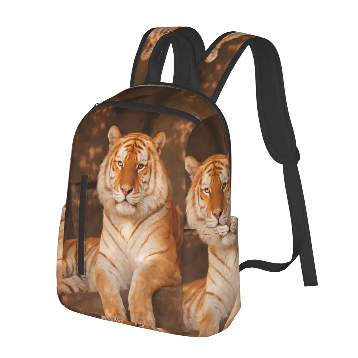 Realistic Tiger Print Design Student Backpack School Bag Hiking Travel Daypack for Boys Girls Bookbag Shoulder Bags
Realistic Tiger Print Design Student Backpack School Bag Hiking Travel Daypack for Boys Girls Bookbag Shoulder Bags