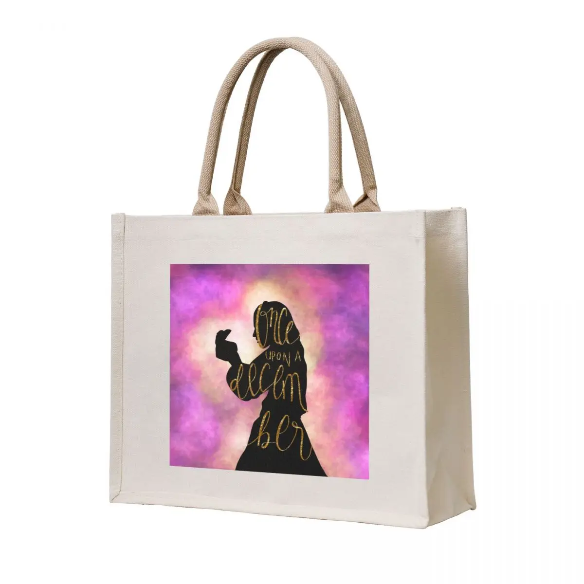 Once Upon A December Christy Altomare Silhouette from Anastasia on Broadway (Pink and Gold Glow) Tote Bag ecological bags
Once Upon A December Christy Altomare Silhouette from Anastasia on Broadway (Pink and Gold Glow) Tote Bag ecological bags