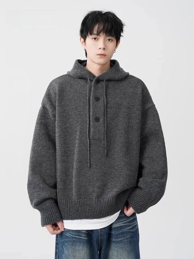 American Sle Heavyweight ey Hoodie Sweatirt ex Autumn Winter Casual High End Feeling Loose Lazy Knitted Outerwear
American Sle Heavyweight ey Hoodie Sweatirt ex Autumn Winter Casual High End Feeling Loose Lazy Knitted Outerwear