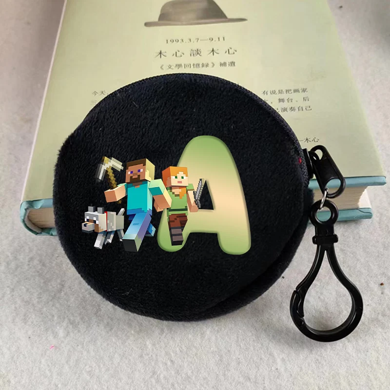 Game Theme Boys Zero Wallet Minecrafted Coin Purse Round Bags letters printed Mini Fashion Headphone Storage Bag Birthday Gifts
Game Theme Boys Zero Wallet Minecrafted Coin Purse Round Bags letters printed Mini Fashion Headphone Storage Bag Birthday Gifts