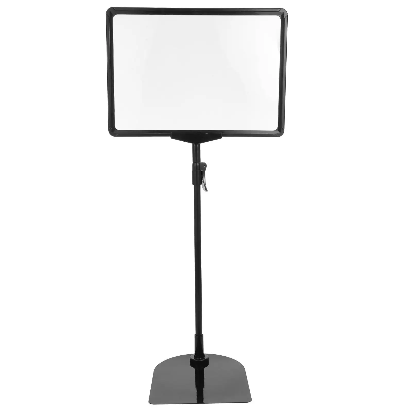 Poster Stand for A4 Black Plastic Adjustable Poster Sign Stand Sign Display Adjustable Height Floor Holders Rack
Poster Stand for A4 Black Plastic Adjustable Poster Sign Stand Sign Display Adjustable Height Floor Holders Rack