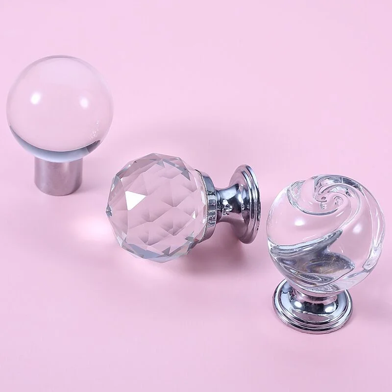 Crystal Diamond Furniture Cabinet Drawer Door Pull Knob Transparent Zinc European Kitchen Cupboard Wardrobe Dresser Handle
Crystal Diamond Furniture Cabinet Drawer Door Pull Knob Transparent Zinc European Kitchen Cupboard Wardrobe Dresser Handle