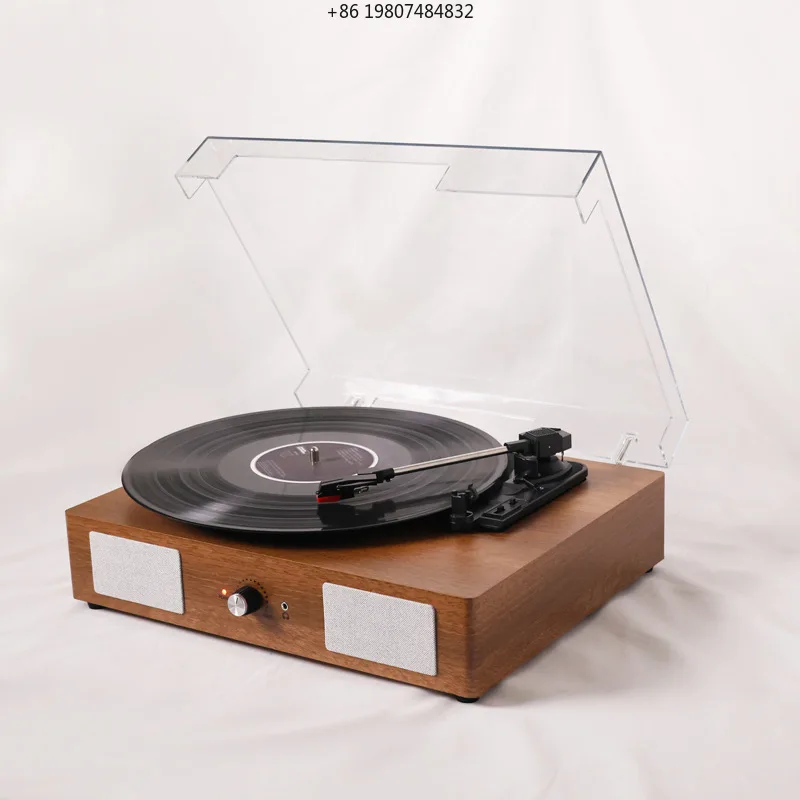 Home Decor and Music Listening Vintage Vinyl Record Player with Built in Speakers BT Connection for
Home Decor and Music Listening Vintage Vinyl Record Player with Built in Speakers BT Connection for