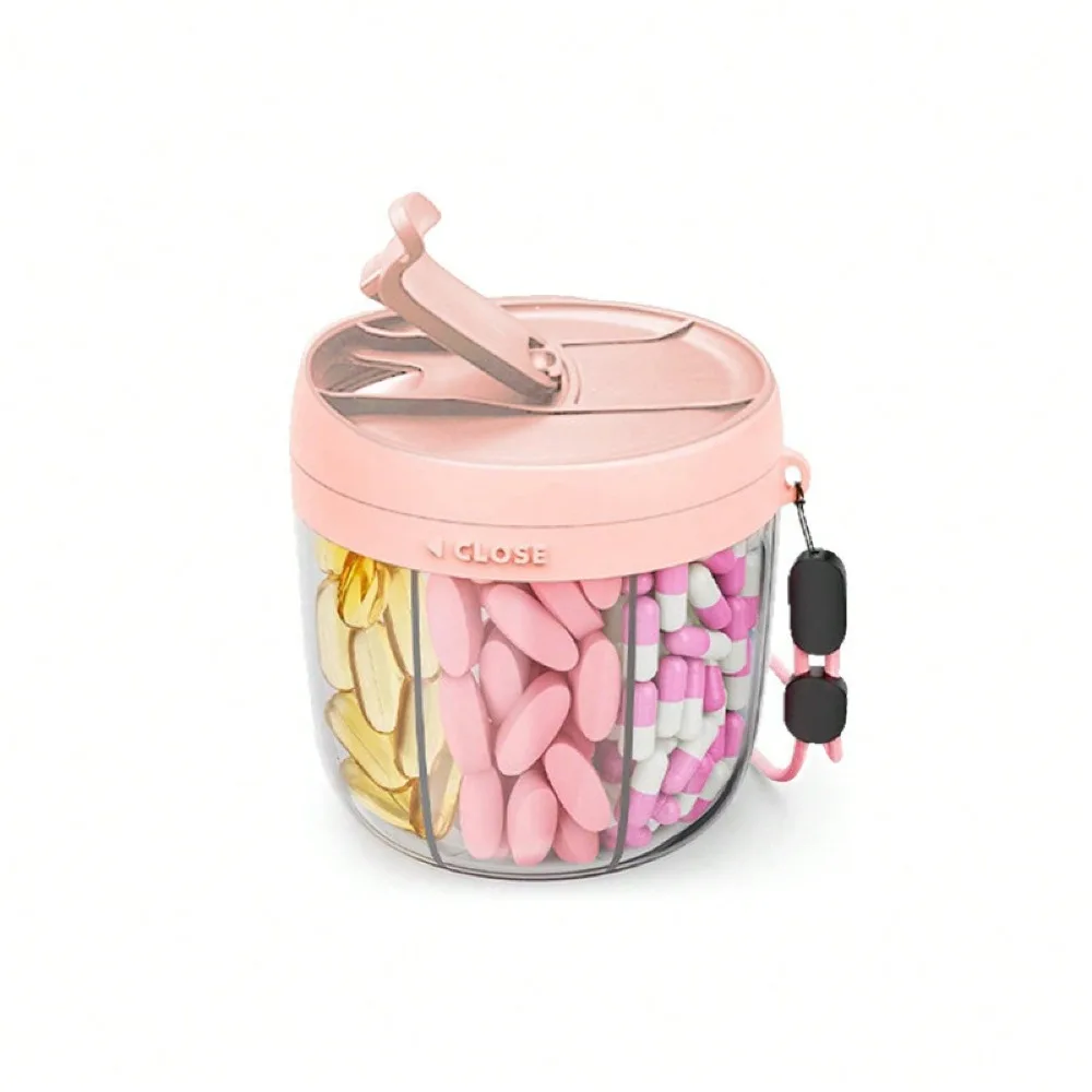7-Day Pill Box, Waterproof Portable Travel Pill Organizer, Airtight Medicine Vitamin Container For Outdoor Camping
7-Day Pill Box, Waterproof Portable Travel Pill Organizer, Airtight Medicine Vitamin Container For Outdoor Camping