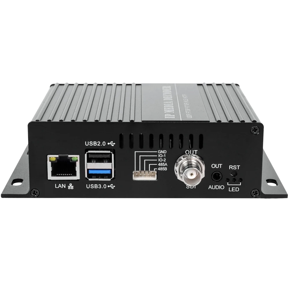 H.265 H.264 IP to SDI Video Streaming Decoder SRT IP Decoder for Decoding P2P RTSP UDP M3U8 HLS SRT
H.265 H.264 IP to SDI Video Streaming Decoder SRT IP Decoder for Decoding P2P RTSP UDP M3U8 HLS SRT