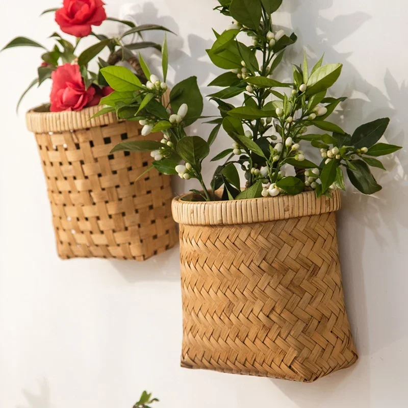 BP13 DIY Hanging Wall Planter, Bamboo and Rattan Flower Basket, Fresh Flower Storage, Kitchen Decorative Holder
BP13 DIY Hanging Wall Planter, Bamboo and Rattan Flower Basket, Fresh Flower Storage, Kitchen Decorative Holder