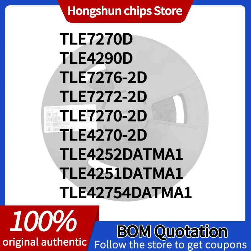 TLE7270 TLE7272 TLE7276 TLE4270D TLE4290D TLE7270D TLE4251DATMA1 TLE4252DATMA1 TLE42754DATMA1 TLE4270-2D New version
TLE7270 TLE7272 TLE7276 TLE4270D TLE4290D TLE7270D TLE4251DATMA1 TLE4252DATMA1 TLE42754DATMA1 TLE4270-2D New version