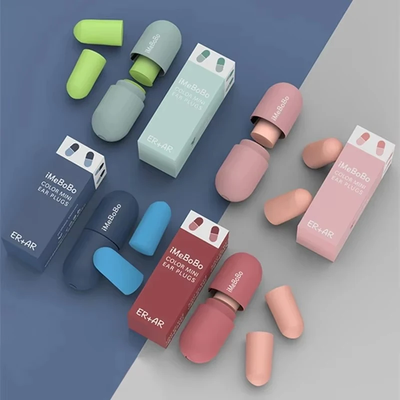 1-4pairs Soundproof Sleep Ear Plugs Earplugs for Sleeping Special Mute Soft Slow Rebound Student Anti-Noise Protection Anti
1-4pairs Soundproof Sleep Ear Plugs Earplugs for Sleeping Special Mute Soft Slow Rebound Student Anti-Noise Protection Anti