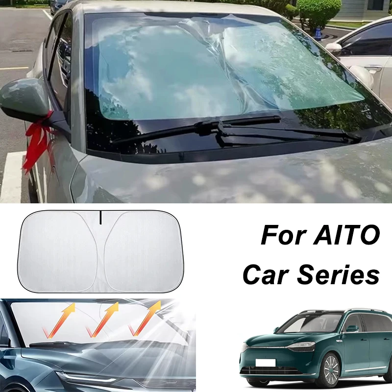 Car Front Windshield Sunshade For AITO M5 M6 M7 M8 M9 Ultra EV Max UV Protection Sun Shade Auto Interior Accessories
Car Front Windshield Sunshade For AITO M5 M6 M7 M8 M9 Ultra EV Max UV Protection Sun Shade Auto Interior Accessories