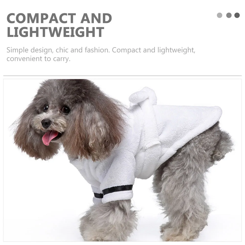 Pet Bathrobe Clothes Dog Comfortable Towel Puppy Polyester Puppies Small Dogs Man
Pet Bathrobe Clothes Dog Comfortable Towel Puppy Polyester Puppies Small Dogs Man