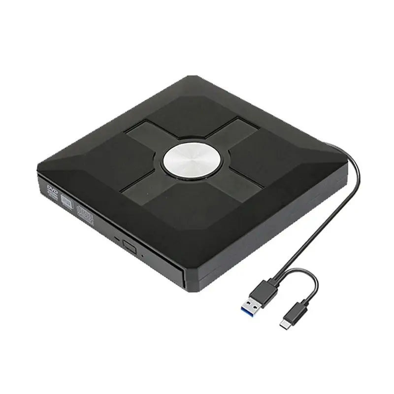 External Optical Drive DVD Burning USB3.0Type-C Mobile Burner Plug And Play CD-ROM Drive Suitable For PC Desktop
External Optical Drive DVD Burning USB3.0Type-C Mobile Burner Plug And Play CD-ROM Drive Suitable For PC Desktop