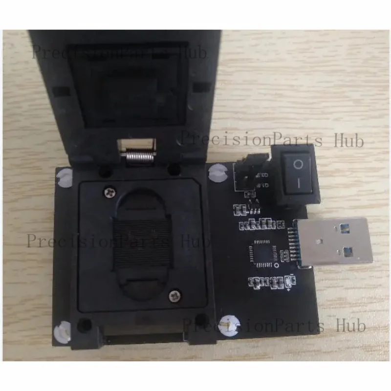 EMMC153 Test Stand U Disk Phone Font Library Fixture Data Recovery
EMMC153 Test Stand U Disk Phone Font Library Fixture Data Recovery