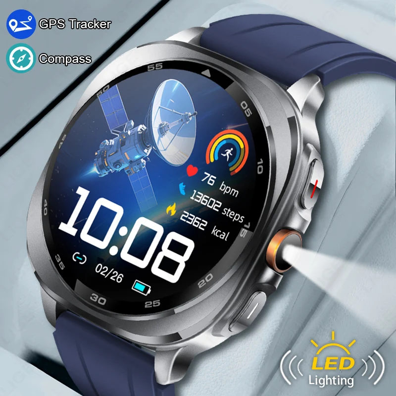 LIGE Men's GPS Military Smart Watch Waterproof 530mAh Battery Compass Altimeter AMOLED Bluetooth Call Smartwatch For Android iOS
LIGE Men's GPS Military Smart Watch Waterproof 530mAh Battery Compass Altimeter AMOLED Bluetooth Call Smartwatch For Android iOS