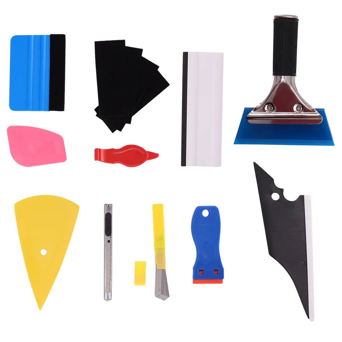 11pcs/Set Window Tint Tool Kit Vinyl Car Wrap Stickers Tool Set Auto Carbon Foil Tinting Squeegee Film
11pcs/Set Window Tint Tool Kit Vinyl Car Wrap Stickers Tool Set Auto Carbon Foil Tinting Squeegee Film