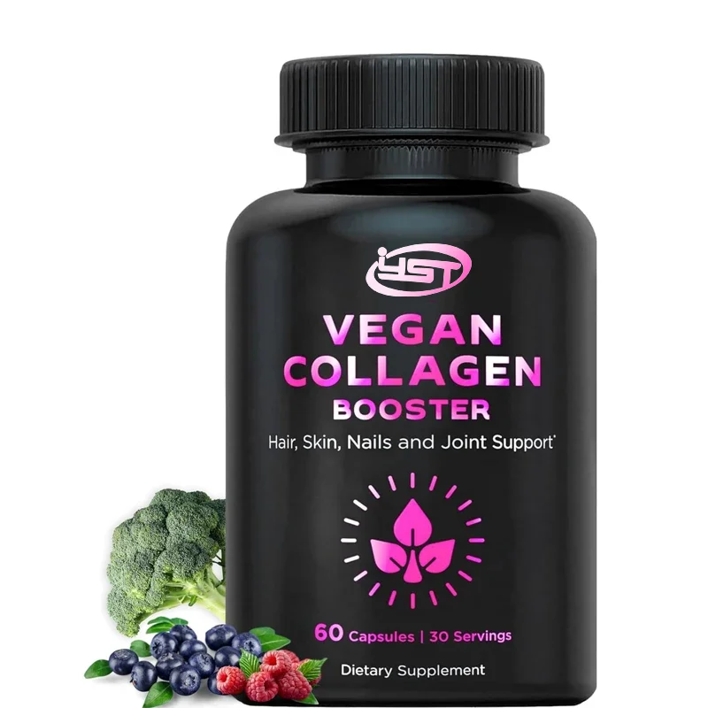 Vegetarian collagen booster - supports hair, skin, nails, and joints - contains hyaluronic acid -60 capsules
Vegetarian collagen booster - supports hair, skin, nails, and joints - contains hyaluronic acid -60 capsules
