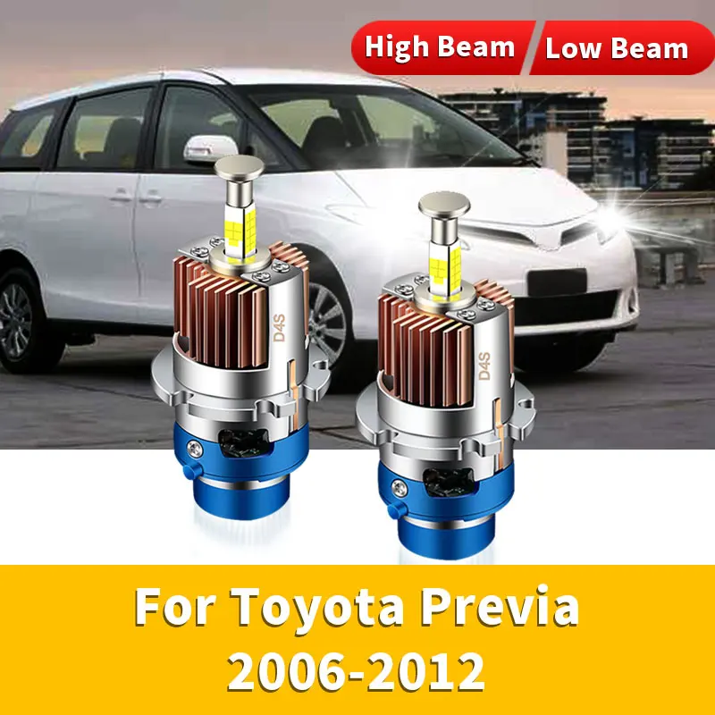 2Pcs Canbus 360 LED Headlights HID Bulbs Xenon Replacement Turbo Super Bright High Low Beam For Toyota Previa 2006 2007-2012
2Pcs Canbus 360 LED Headlights HID Bulbs Xenon Replacement Turbo Super Bright High Low Beam For Toyota Previa 2006 2007-2012
