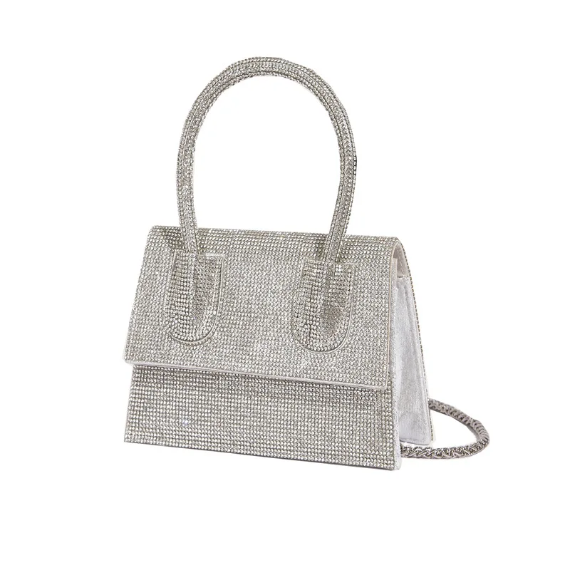 New Design Fashion Rhinestone Purse Luxury Designer Handbags Elegant Versatile Purses For Women Top Handle Evening Clutch Bag
New Design Fashion Rhinestone Purse Luxury Designer Handbags Elegant Versatile Purses For Women Top Handle Evening Clutch Bag