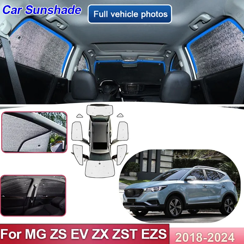 Car Sunshades For MG ZS EV ZX ZST EZS ZS11 2018-2024 2020 2021 Anti-UV Windshield Cover Reflective Sun Visors Auto Accessories
Car Sunshades For MG ZS EV ZX ZST EZS ZS11 2018-2024 2020 2021 Anti-UV Windshield Cover Reflective Sun Visors Auto Accessories
