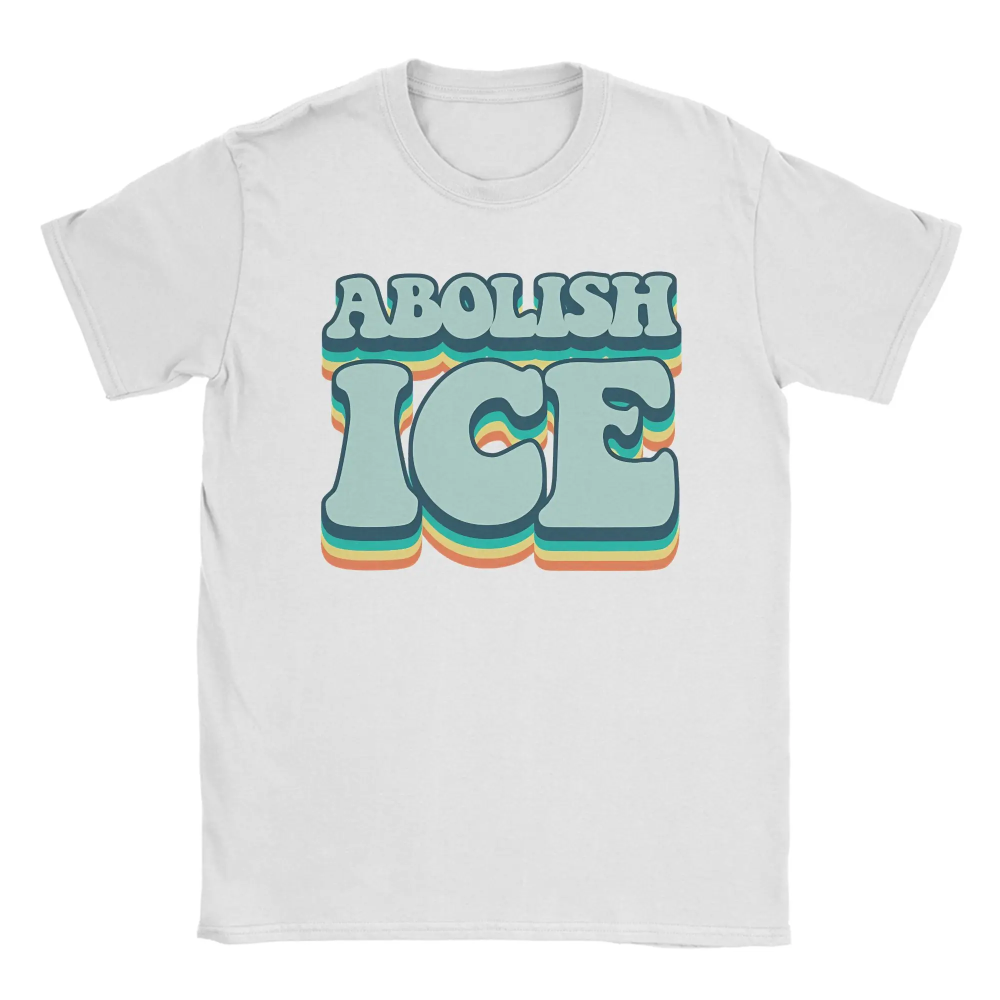 Leisure Abolish Ice T-Shirt Men O Neck Cotton T Shirt Short Sleeve Tees Plus Size Clothing
Leisure Abolish Ice T-Shirt Men O Neck Cotton T Shirt Short Sleeve Tees Plus Size Clothing
