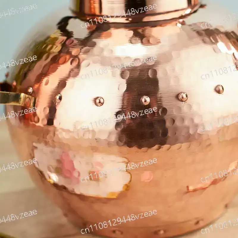 Professional Grade Small Batch Still Copper Pot Water Distiller for Home, Essential Oil & Hydrosol Extraction Kit
Professional Grade Small Batch Still Copper Pot Water Distiller for Home, Essential Oil & Hydrosol Extraction Kit