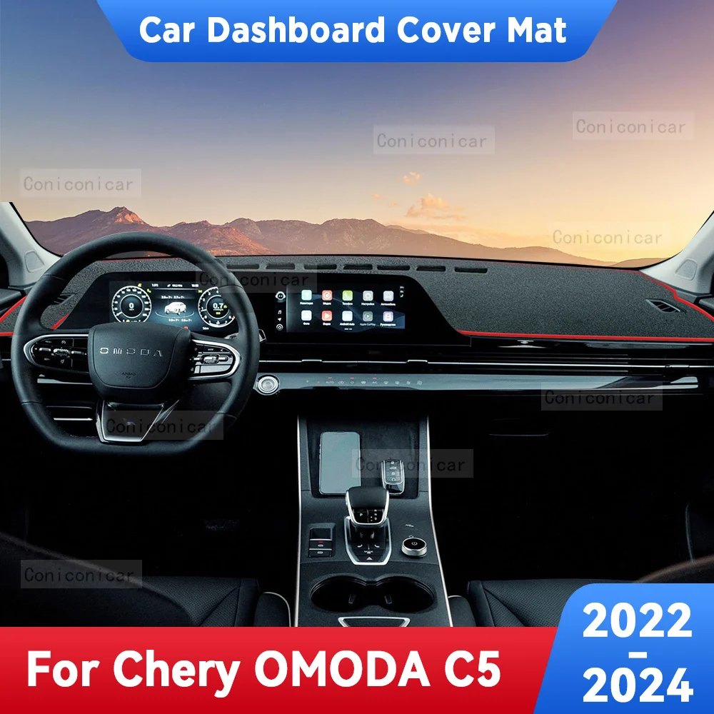 Для OMODA C5 2023 2024, коврик для приборной панели автомобиля, коврик для приборной панели, избегайте света, солнцезащитный козырек, ковры, защита от ультрафиолета, аксессуары
Для OMODA C5 2023 2024, коврик для приборной панели автомобиля, коврик для приборной панели, избегайте света, солнцезащитный козырек, ковры, защита от ультрафиолета, аксессуары
