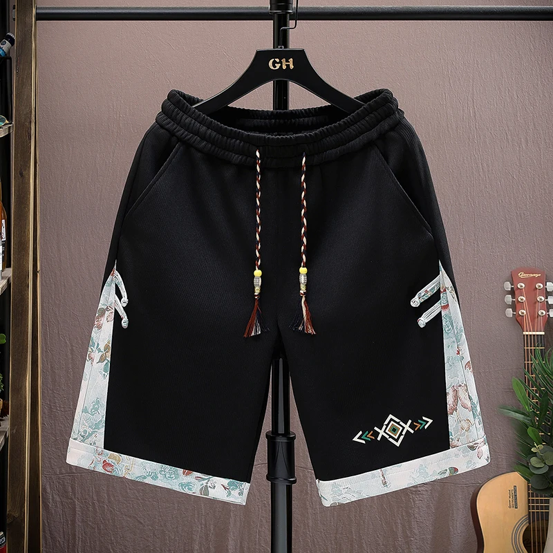 Men's Summer Boho Shorts Relaxed Fit Beaded Tassel Cords - Elastic Waist Ethnic Print Patchwork Festival Vacation
Men's Summer Boho Shorts Relaxed Fit Beaded Tassel Cords - Elastic Waist Ethnic Print Patchwork Festival Vacation