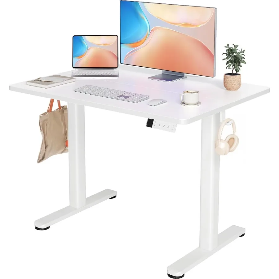 Electric Standing Desk Adjustable Height Stand Up Desk with Cable Management for Home Office Features Splice Board and Durable
Electric Standing Desk Adjustable Height Stand Up Desk with Cable Management for Home Office Features Splice Board and Durable