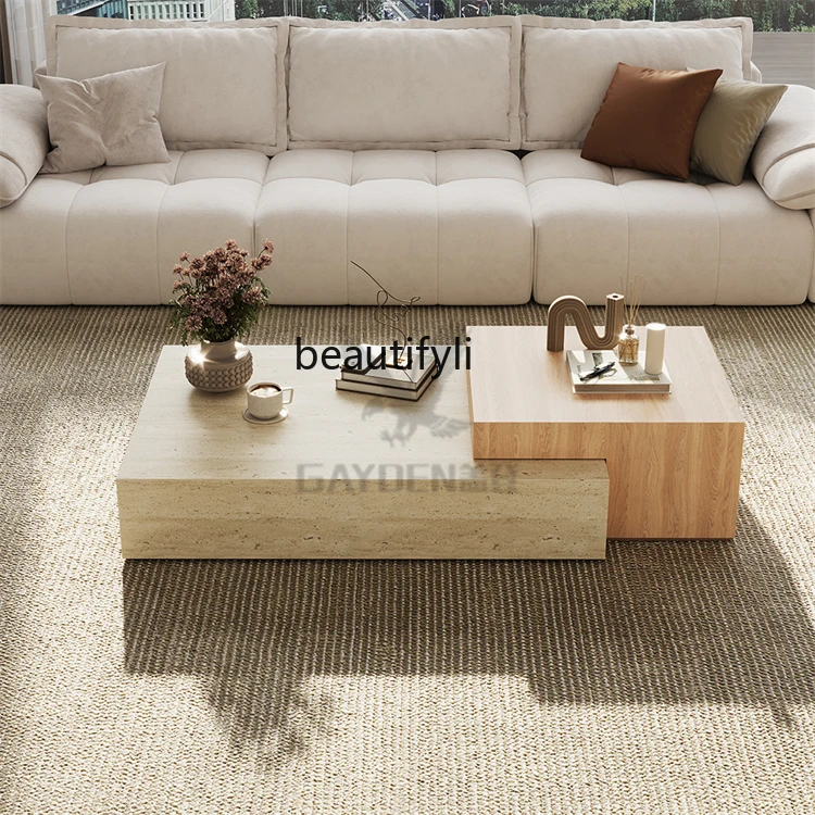 White ice silk blue jade marble luxury stone slate rectangular living room, tea table coffee table
White ice silk blue jade marble luxury stone slate rectangular living room, tea table coffee table