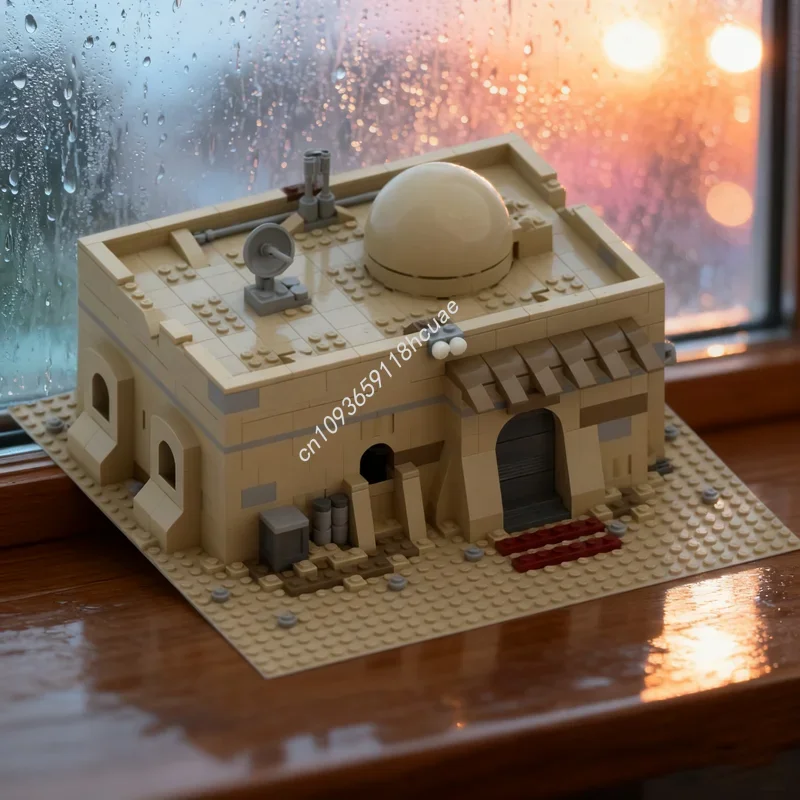 757pcs MOC Tatooine Mos Eisley Cantina Star Model Building Christmas Gift Blocks Toys Construction Education Brick Birthday
757pcs MOC Tatooine Mos Eisley Cantina Star Model Building Christmas Gift Blocks Toys Construction Education Brick Birthday