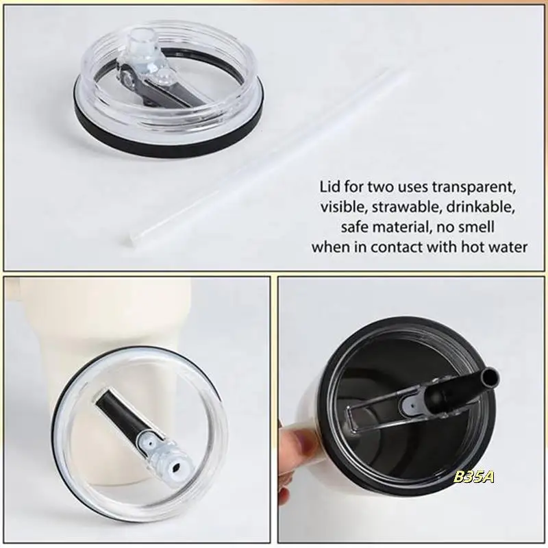 4PCS Replaceble Flip Straw Lid Replacement, Lid Replacement For Stanley Quencher 40Oz, Reusable Tumbler Cover
4PCS Replaceble Flip Straw Lid Replacement, Lid Replacement For Stanley Quencher 40Oz, Reusable Tumbler Cover