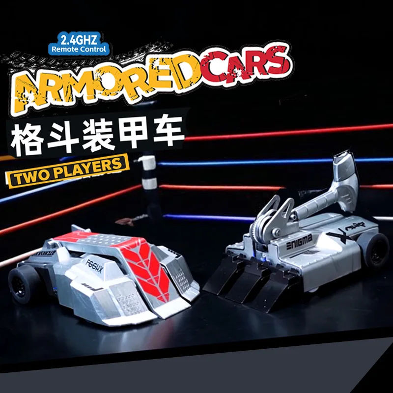 Fighting armored remote control car toy parent-child double battle bumper car impact puzzle game electric car boy
Fighting armored remote control car toy parent-child double battle bumper car impact puzzle game electric car boy