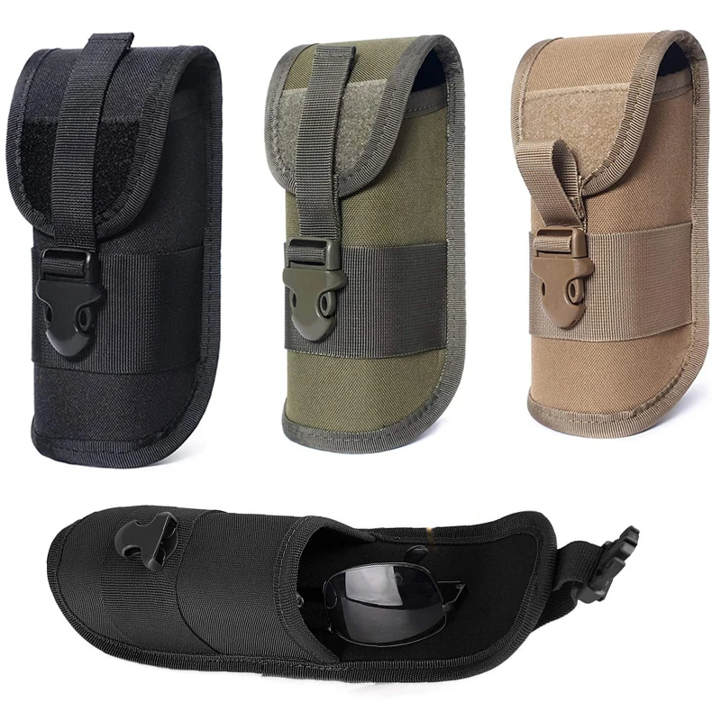 Тактический Чехол для очков Molle, Повседневная поясная сумка, Практичный чехол для инструментов, органайзер, Чехол для очков, сумка, аксессуары для охоты
Тактический Чехол для очков Molle, Повседневная поясная сумка, Практичный чехол для инструментов, органайзер, Чехол для очков, сумка, аксессуары для охоты