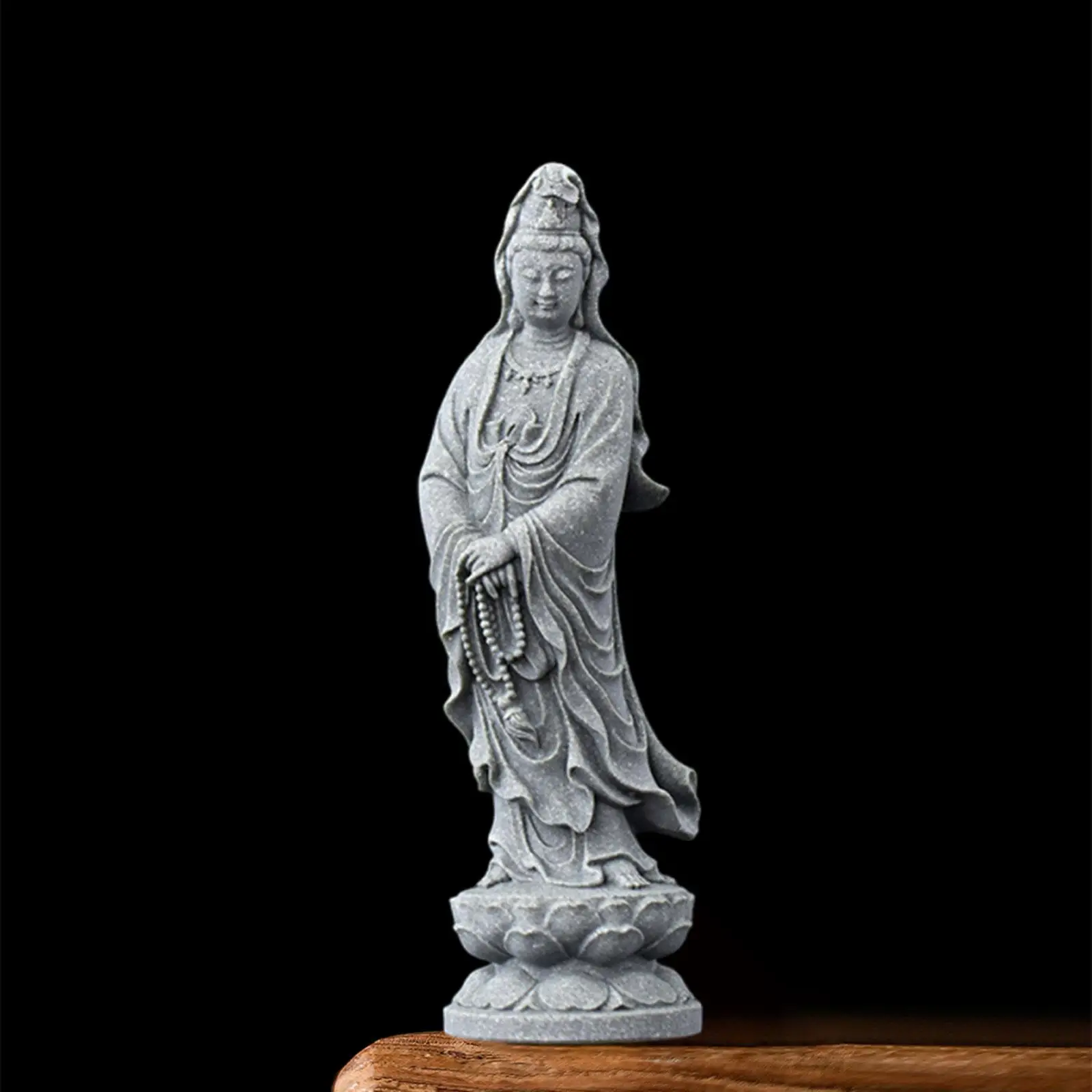 Guan Yin Statue Crafts Collection Ornament for Desktop Living Room Bookshelf 
Guan Yin Statue Crafts Collection Ornament for Desktop Living Room Bookshelf
