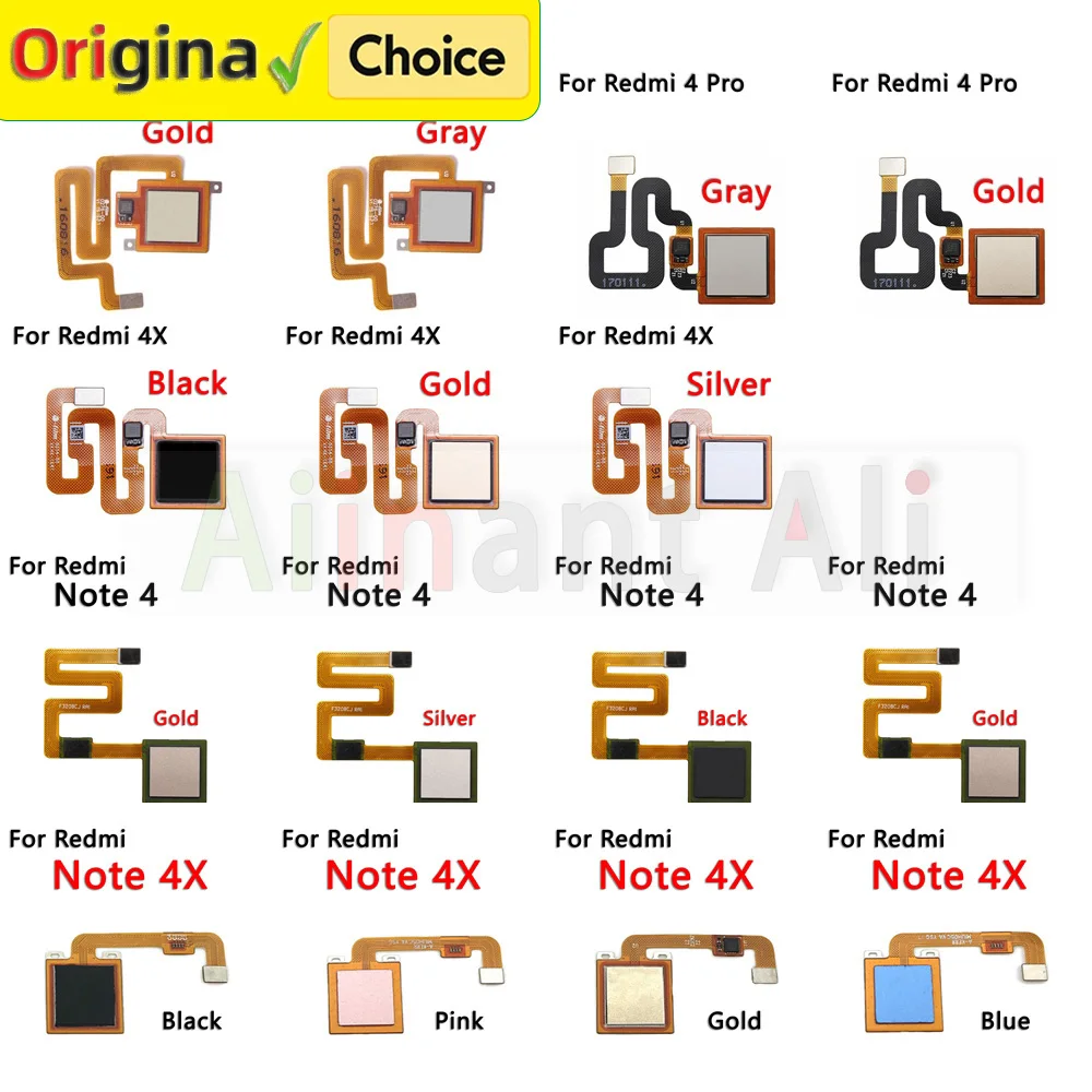 Боковая/задняя кнопка питания Touch ID, сканер пальцев, датчик отпечатков пальцев, гибкий кабель для Xiaomi Redmi Note 4 4x Pro Prime Plus Global
Боковая/задняя кнопка питания Touch ID, сканер пальцев, датчик отпечатков пальцев, гибкий кабель для Xiaomi Redmi Note 4 4x Pro Prime Plus Global