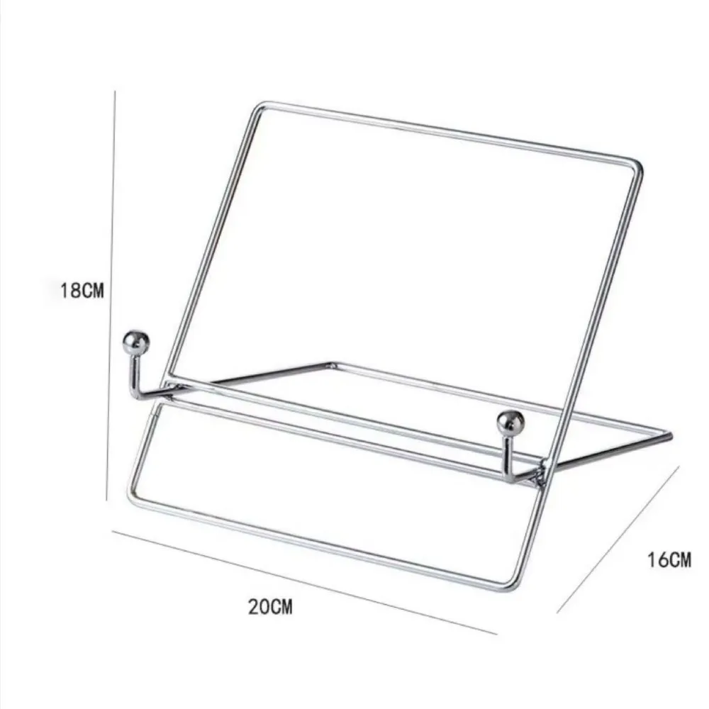 Portable Metal Tablet Stand INS-style Silver Lazy Support Frame Reading Stand
Portable Metal Tablet Stand INS-style Silver Lazy Support Frame Reading Stand