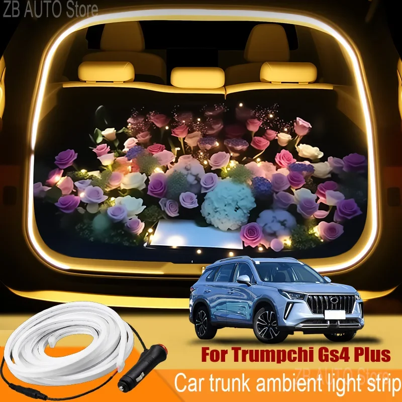 For Trumpchi Gs4 plus Automobile trunk ambient light automatic sensing car interior lighting with accessories
For Trumpchi Gs4 plus Automobile trunk ambient light automatic sensing car interior lighting with accessories