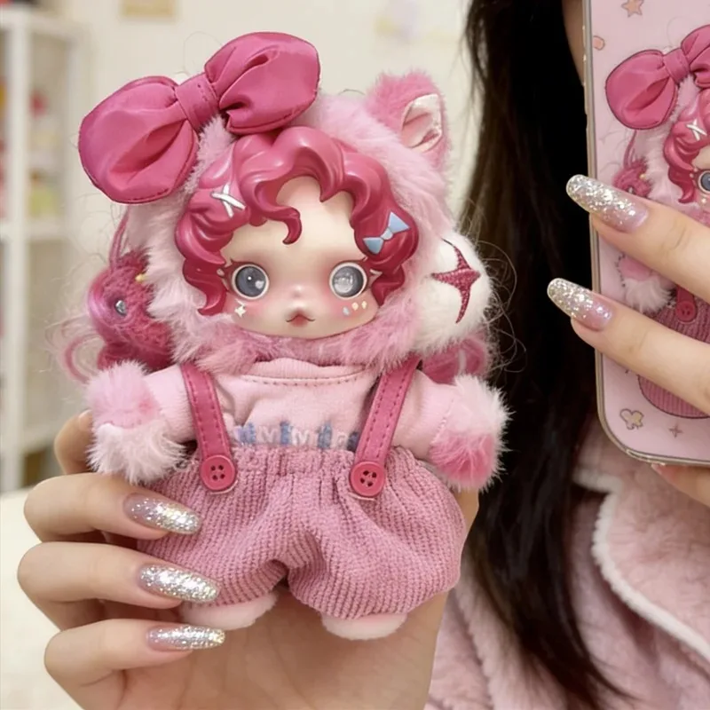 3pcs/set Short Sleeved Overalls with Bow Hair Clip for Skullpanda Labubu 17cm Doll Clothes Accessories
3pcs/set Short Sleeved Overalls with Bow Hair Clip for Skullpanda Labubu 17cm Doll Clothes Accessories