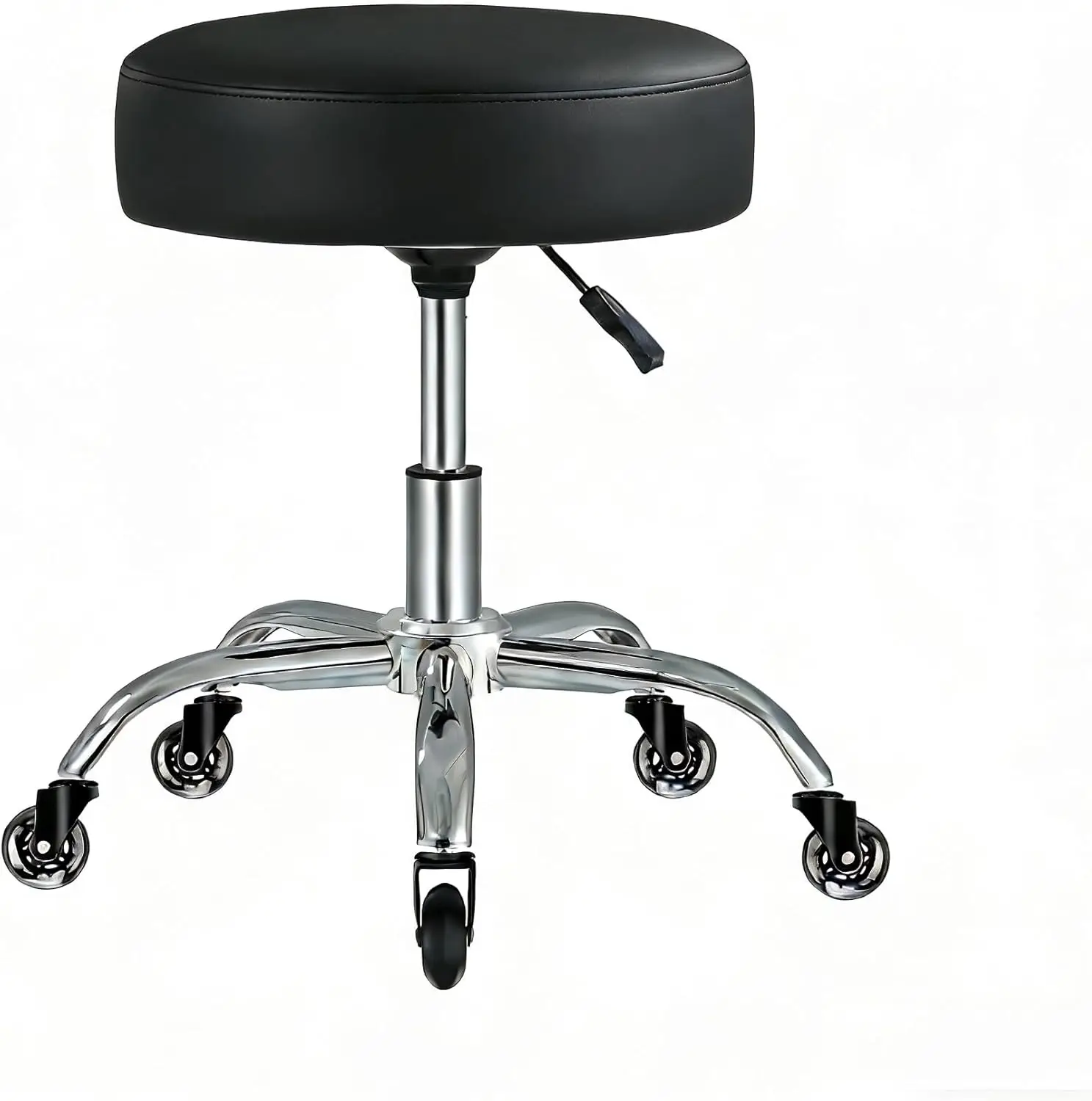 Adjustable Rolling Stool with Soft Cushion, 360° Swivel & Rollerblade Casters for Salon, Tattoo, Spa, and Medical Use
Adjustable Rolling Stool with Soft Cushion, 360° Swivel & Rollerblade Casters for Salon, Tattoo, Spa, and Medical Use