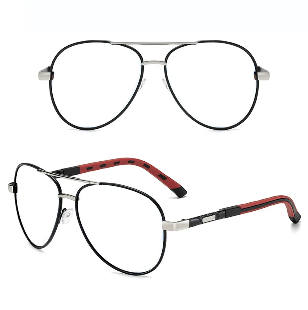 Oversized Al-mg Alloy Grey Frame Pilot Reading Glasses +0.75 +1 +1.25 +1.5 +1.75 +2 +2.25 +2.5 +2.75 +3 +3.25 +3.5 +3.75 +4 To+6
Oversized Al-mg Alloy Grey Frame Pilot Reading Glasses +0.75 +1 +1.25 +1.5 +1.75 +2 +2.25 +2.5 +2.75 +3 +3.25 +3.5 +3.75 +4 To+6