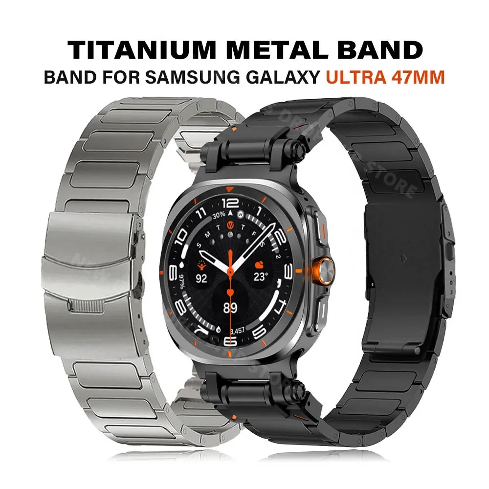 Ремешок титановый для Samsung Galaxy Watch Ultra 47 мм, роскошный металлический деловой браслет для SAMSUNG GALAXY WATCH ULTRA 47 мм
Ремешок титановый для Samsung Galaxy Watch Ultra 47 мм, роскошный металлический деловой браслет для SAMSUNG GALAXY WATCH ULTRA 47 мм
