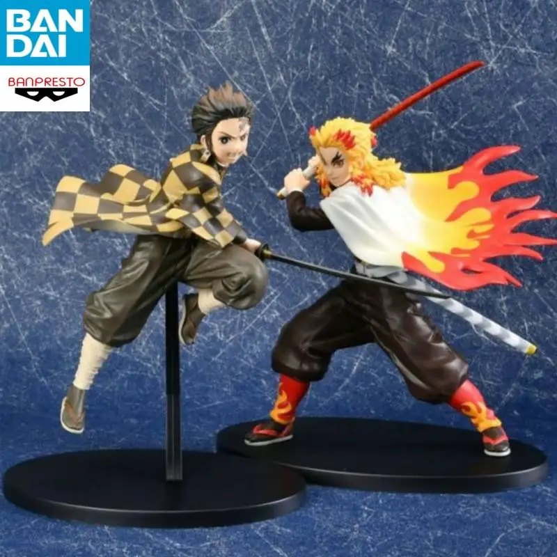BANDAI Demon Slayer Action Figure Rengoku Kyoujurou Kamado TanjirouFighting Kimetsu No Yaiba PVC Collectible Model Toy Kid Gift
BANDAI Demon Slayer Action Figure Rengoku Kyoujurou Kamado TanjirouFighting Kimetsu No Yaiba PVC Collectible Model Toy Kid Gift