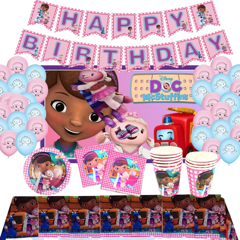 Toy Girl Little Doctor Birthday Party Decoration Supplies Disposable Tableware Balloon Cup Plate Napkin Baby Shower Girl Gifts
Toy Girl Little Doctor Birthday Party Decoration Supplies Disposable Tableware Balloon Cup Plate Napkin Baby Shower Girl Gifts