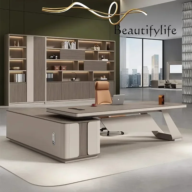 Заводская акция J Модный легкий роскошный стол для босса Офисный стол и стул Комбинированный стол Простой современный стул Стол для человека
Заводская акция J Модный легкий роскошный стол для босса Офисный стол и стул Комбинированный стол Простой современный стул Стол для человека