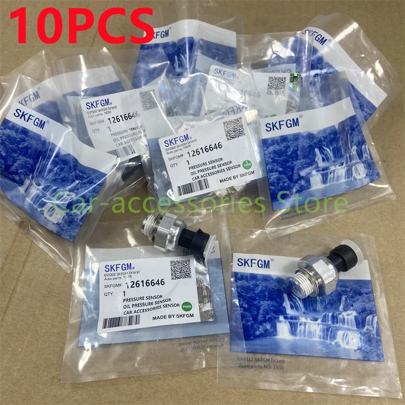 10PCS Engine Oil Fuel Pressure Sensor For Chevrolet Silverado Tahoe Cadillac CTS 2004-2007 GMC Sierra Yukon 12616646
10PCS Engine Oil Fuel Pressure Sensor For Chevrolet Silverado Tahoe Cadillac CTS 2004-2007 GMC Sierra Yukon 12616646