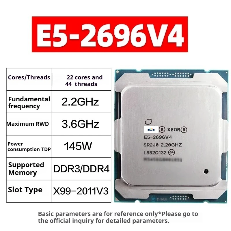 Xeon CPU E5-2696V4 SR2J0 2.20GHz 22-Cores 44 threads 55M LGA2011-3 E5-2696 V4 processor E5 2696V4 E5 2696 V4
Xeon CPU E5-2696V4 SR2J0 2.20GHz 22-Cores 44 threads 55M LGA2011-3 E5-2696 V4 processor E5 2696V4 E5 2696 V4