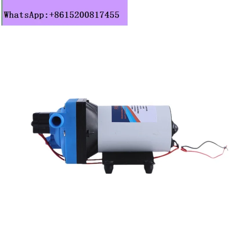5.5GPM miniature DC electric high pressure diaphragm water pump 24V sprayer car wash irrigation 12V self-priming booster pump
5.5GPM miniature DC electric high pressure diaphragm water pump 24V sprayer car wash irrigation 12V self-priming booster pump