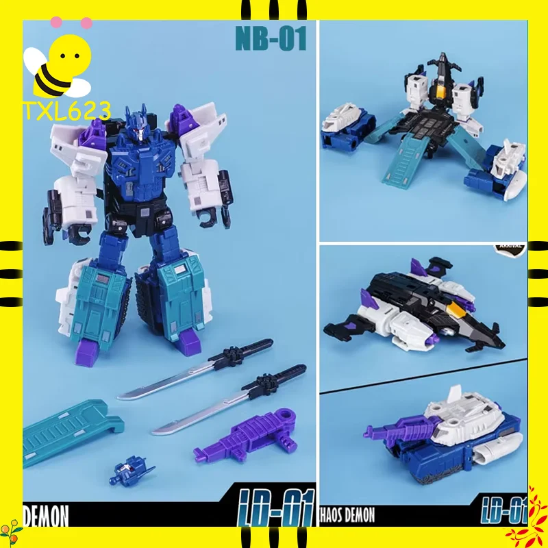 Трансформация NBF NB-01 Трехвариемая фигурка воина Overlord шестого порядка - Базовая модель танка самолета Коллекция игрушек
Трансформация NBF NB-01 Трехвариемая фигурка воина Overlord шестого порядка - Базовая модель танка самолета Коллекция игрушек