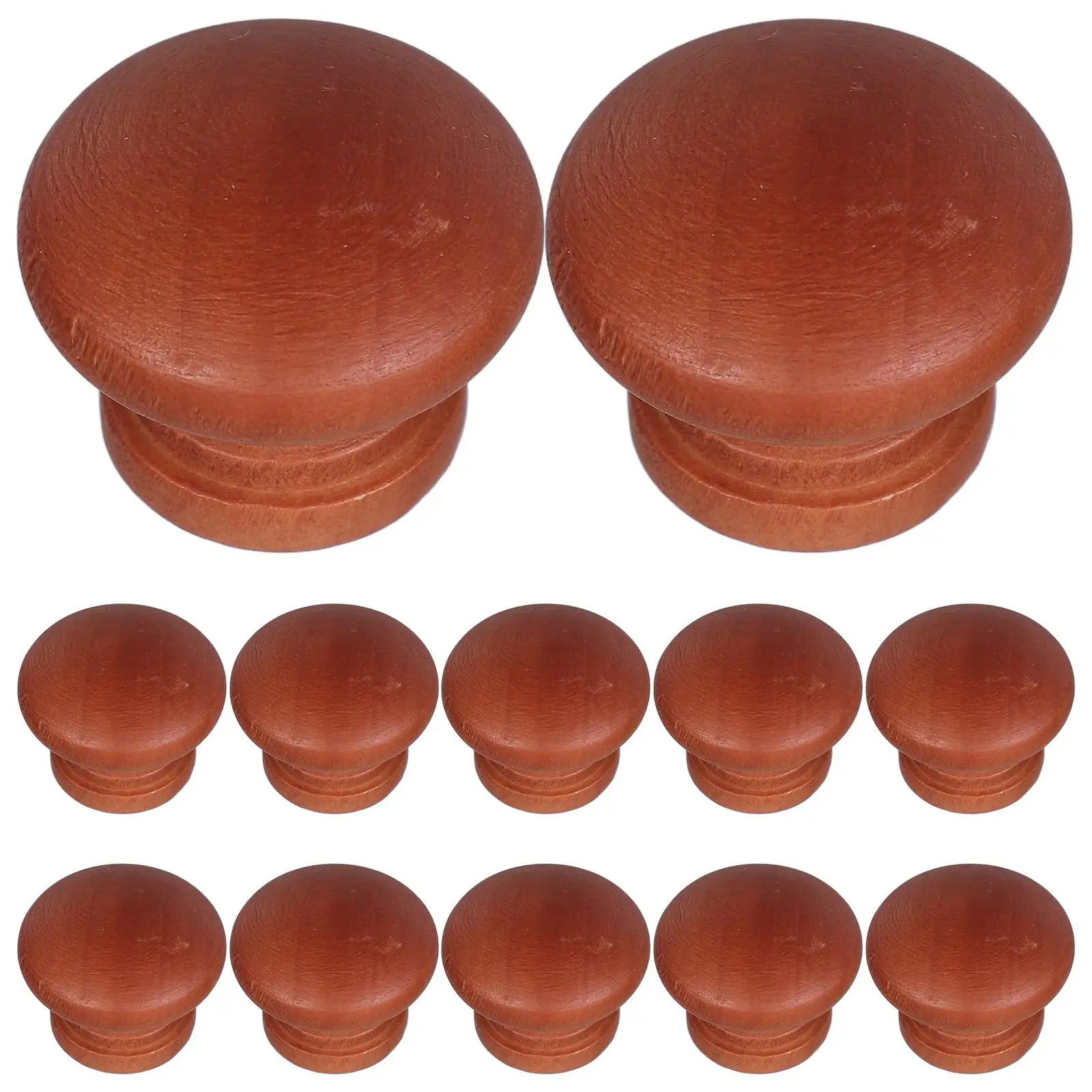 12 Pcs Wooden Drawer Handles Cabinet Knobs Dresser Closet Pulls Retro Style Furniture Hardware Round Shape Durable Easy
12 Pcs Wooden Drawer Handles Cabinet Knobs Dresser Closet Pulls Retro Style Furniture Hardware Round Shape Durable Easy