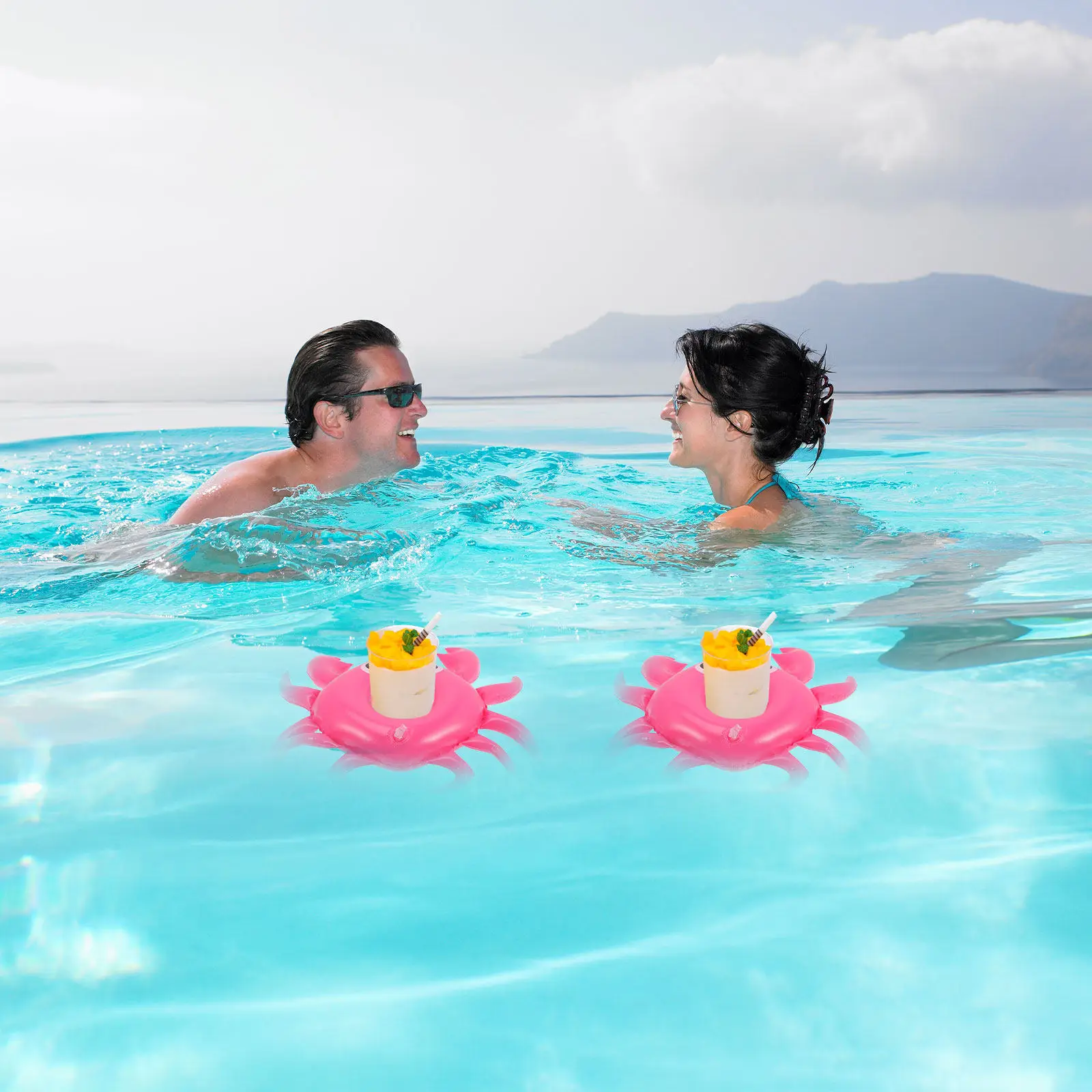 4Pcs Inflatable Cup Holders Cartoon Pool Drink Floats Floating Pool Party Supplies Colorful Drink Holders
4Pcs Inflatable Cup Holders Cartoon Pool Drink Floats Floating Pool Party Supplies Colorful Drink Holders