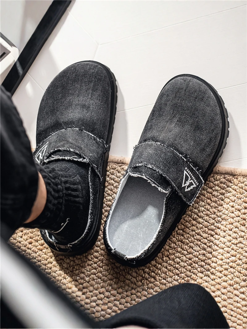Men's Summer Vintage Casual Outdoor Wear-Resistant Thick Bottom Heightening Canvas Slip-On Half Slippers
Men's Summer Vintage Casual Outdoor Wear-Resistant Thick Bottom Heightening Canvas Slip-On Half Slippers